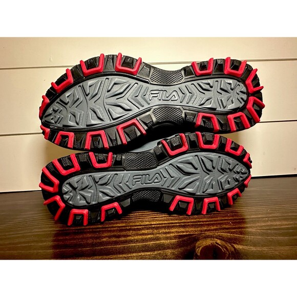 FILA Reminder Lace Up Trainers Shoes Sneakers Gray Black Athletic‎ Men's 8.5 NEW - Picture 7 of 7